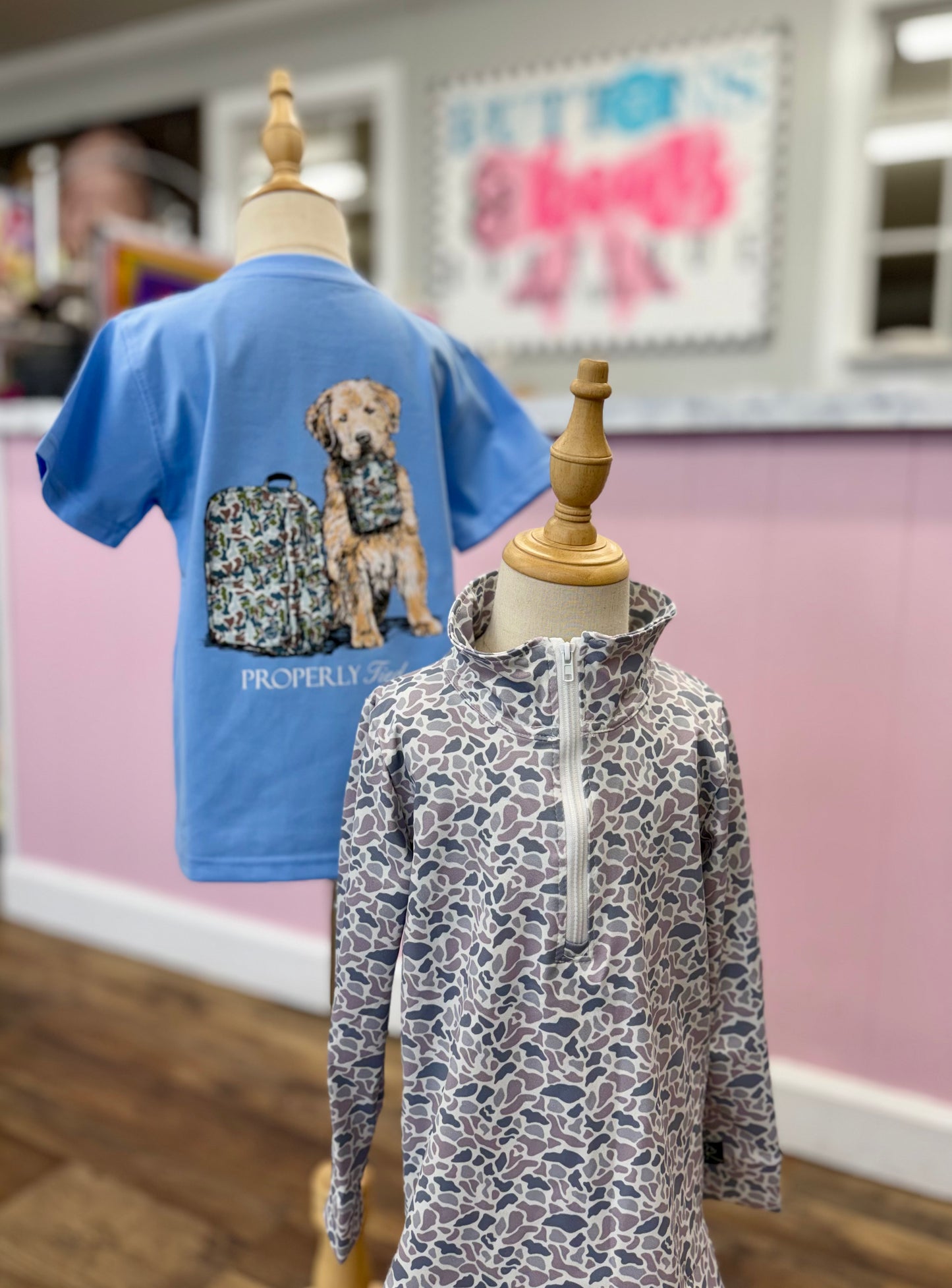 Clover Cottage Urban Camo Quarter Zip