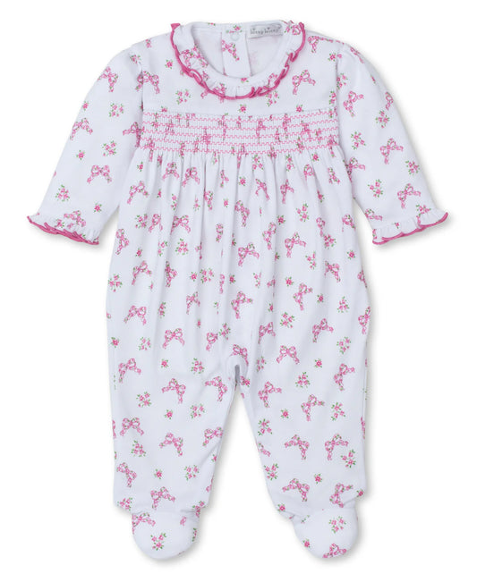 Kissy Kissy Bloom Bows Footie
