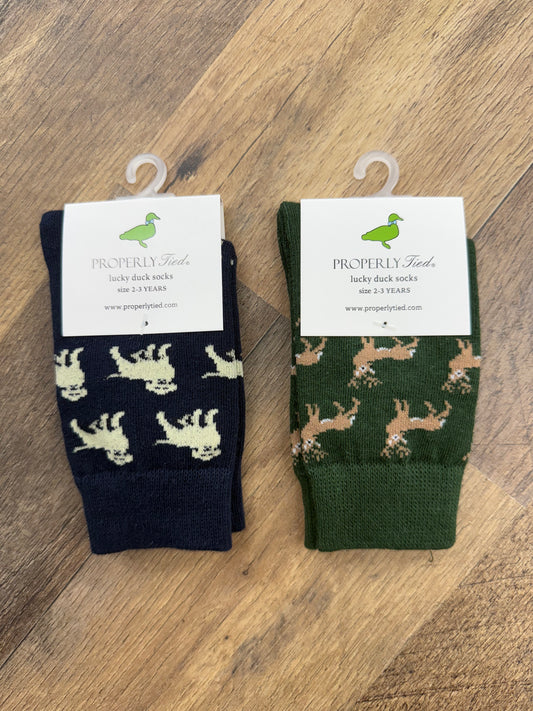 Properly Tied Lucky Duck Socks