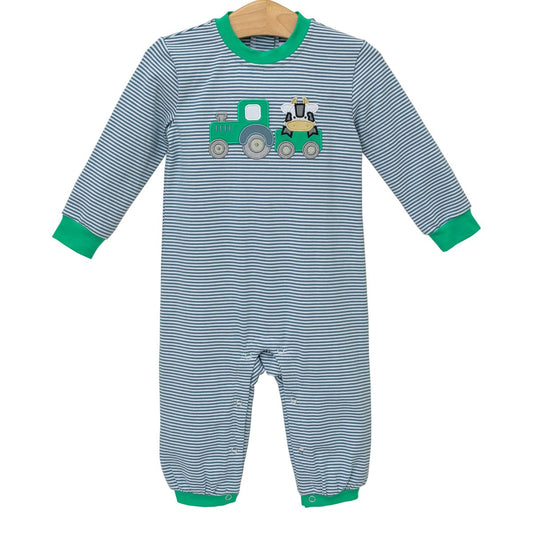 Trotter Street Tractor Romper