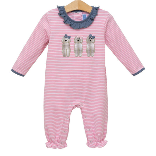 Trotter Street Doodle Girl Romper
