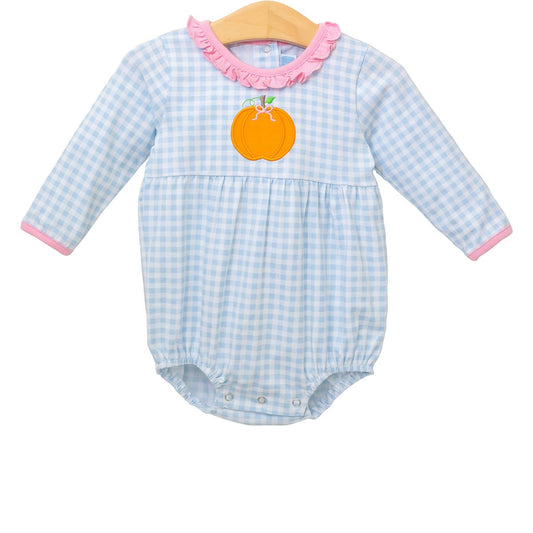 Trotter Street Pumpkin Ruffle Bubble