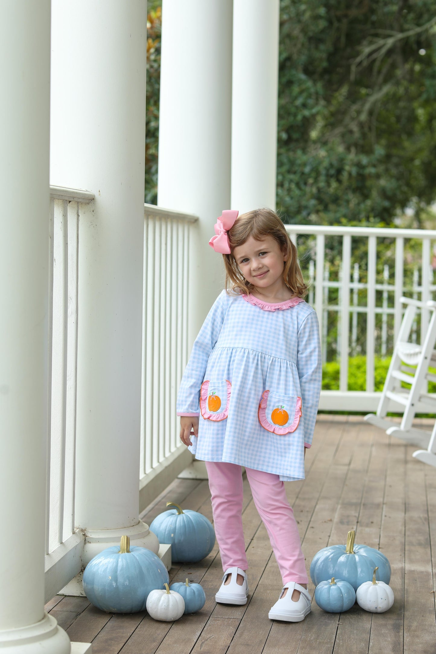 Trotter Street Pumpkin Ruffle Set
