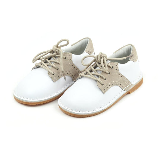 White/Sand Saddle Shoe