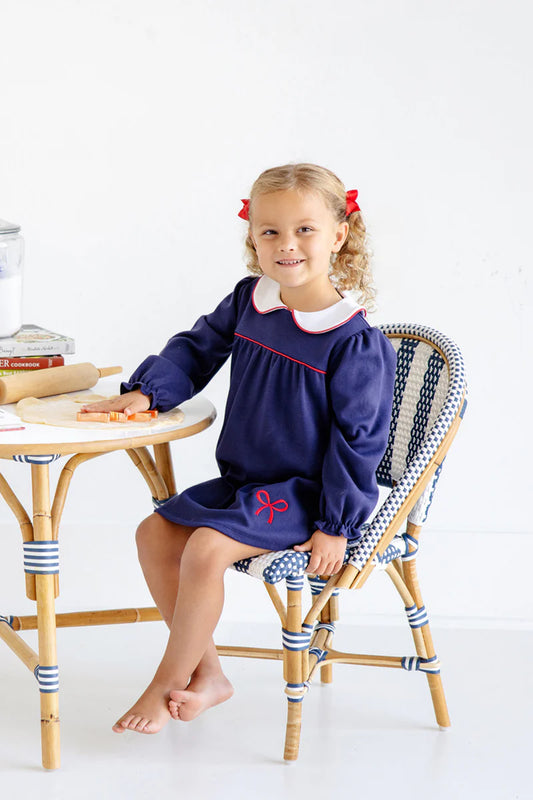 TBBC Maerin Fitz Navy Dress