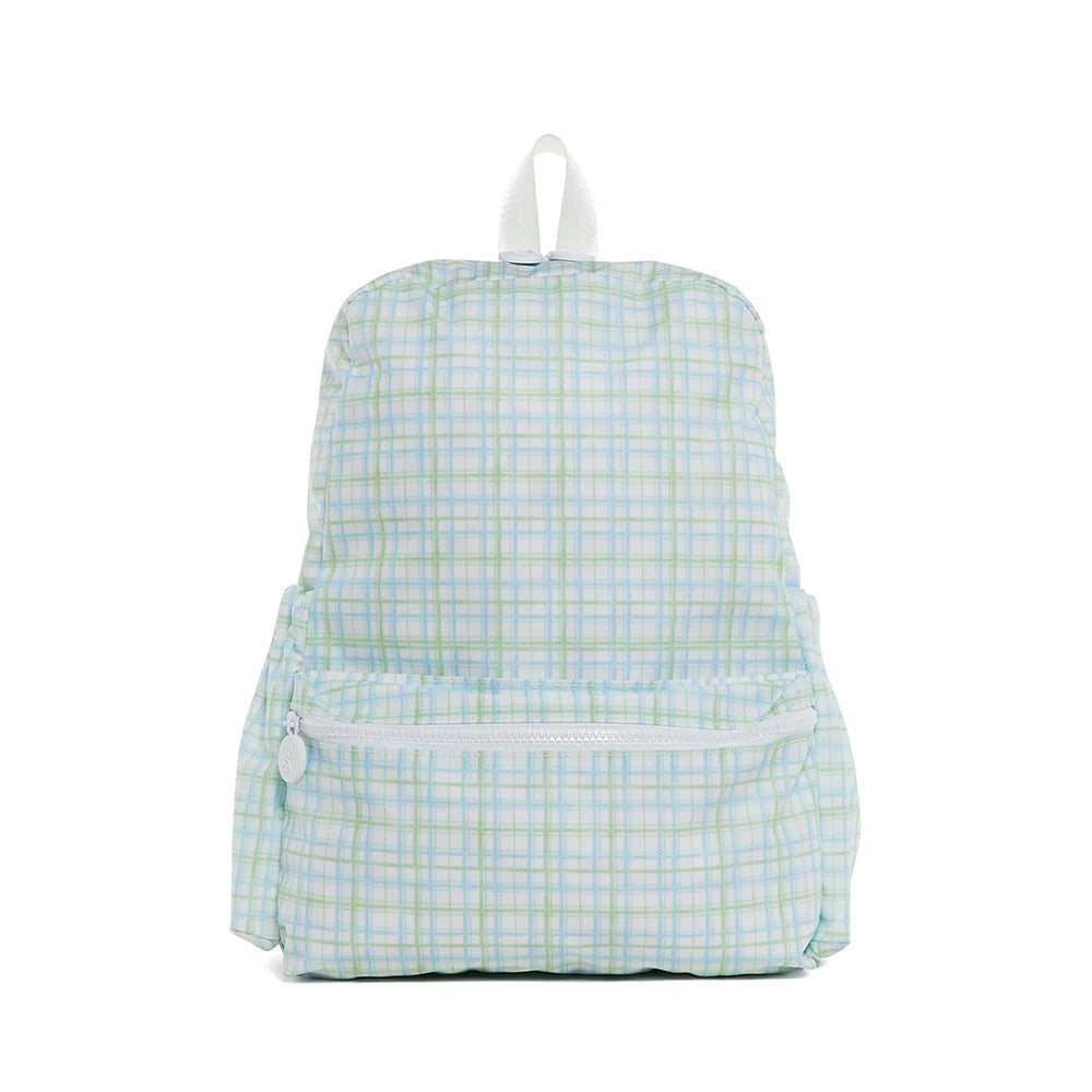 TRVL Classic Plaid Green Backpacker
