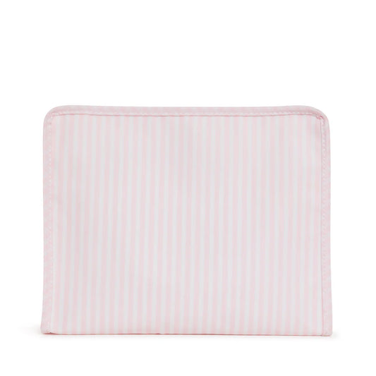 TRVL Roadie Large Zip Pouch PIMLICO Stripe Pink