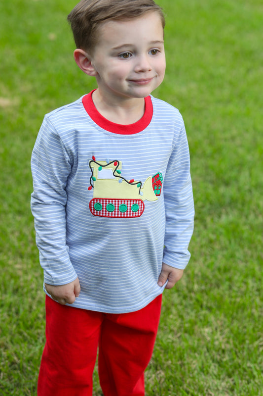 Trotter Street Constructing Christmas Shirt