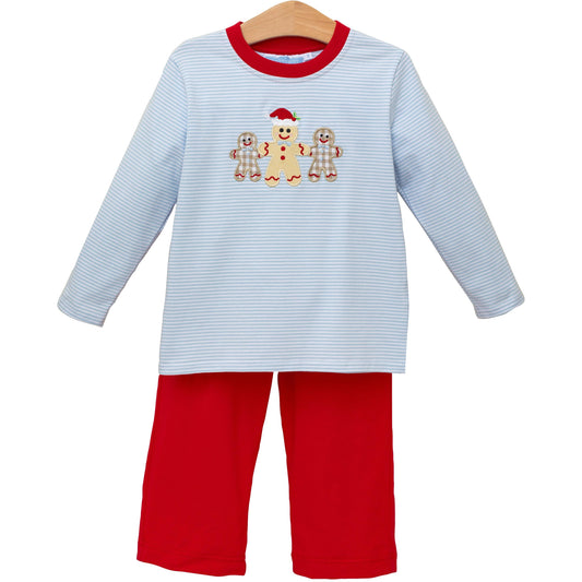 Trotter Street Gingerbread Pants Set