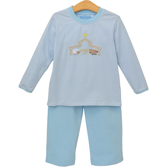 Trotter Street Nativity Pants Set