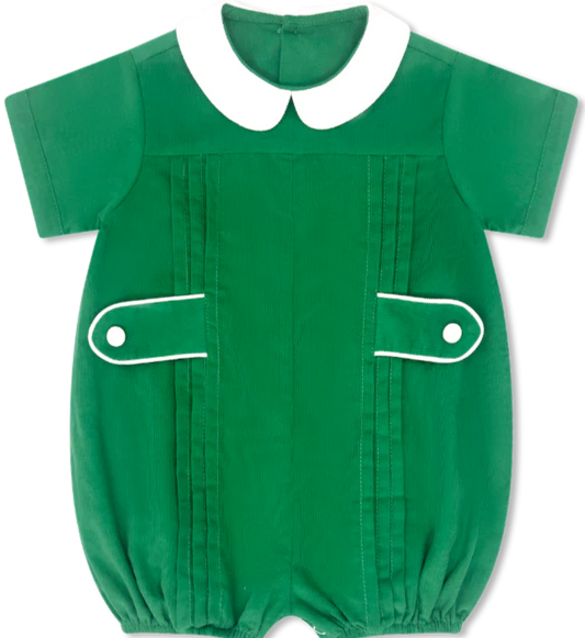 Lullaby Set Garland Green Corduroy Bubble