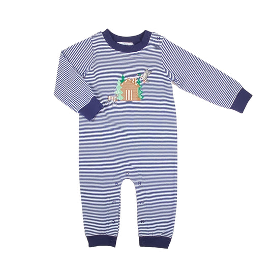 Ishtex Log Cabin Boy Romper