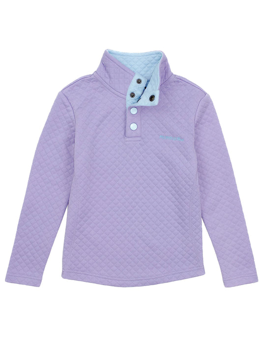 Properly Tied Girl Pullover Purple