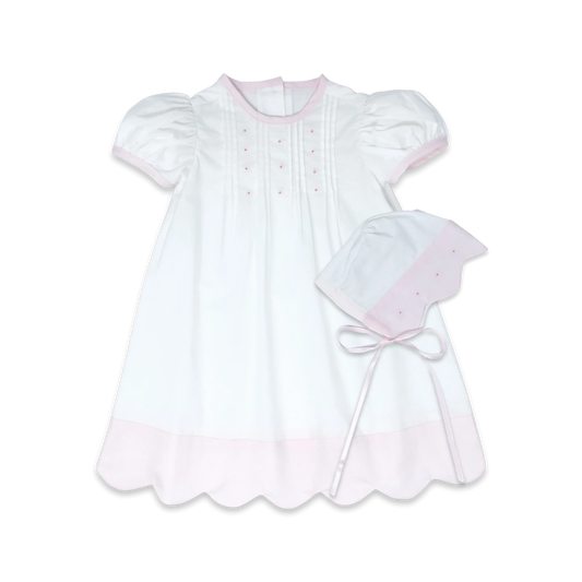 Lullaby Blessings White Daygown Set
