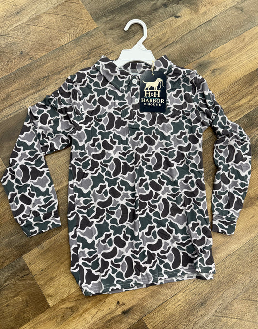 Harbor & Hound Pier Polo in Deer Camo