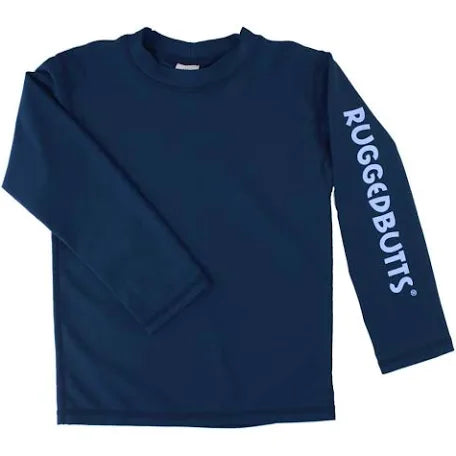 RuggedButts Navy Rash Guard Shirt