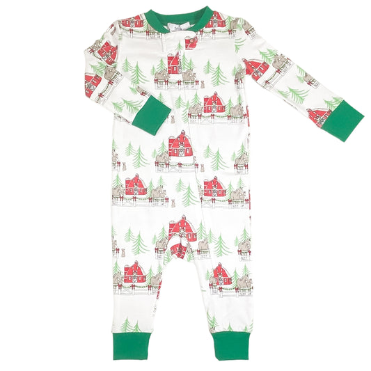 Ishtex Christmas Farm Playsuit