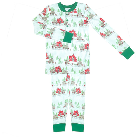 Ishtex Christmas Farm PJ Set