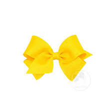 Wee Ones Yellow Bow