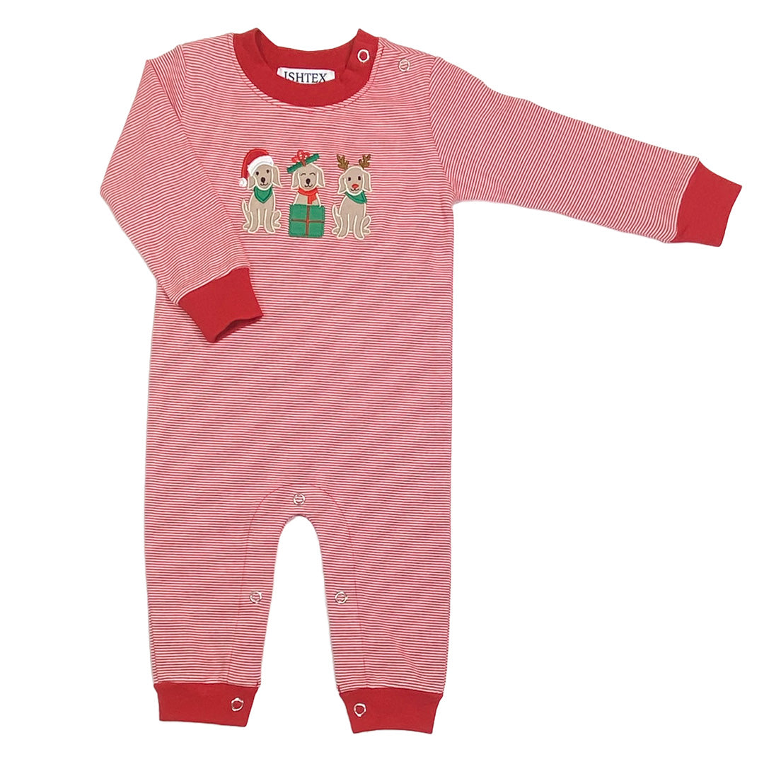 Ishtex Dog Trio Boy Romper