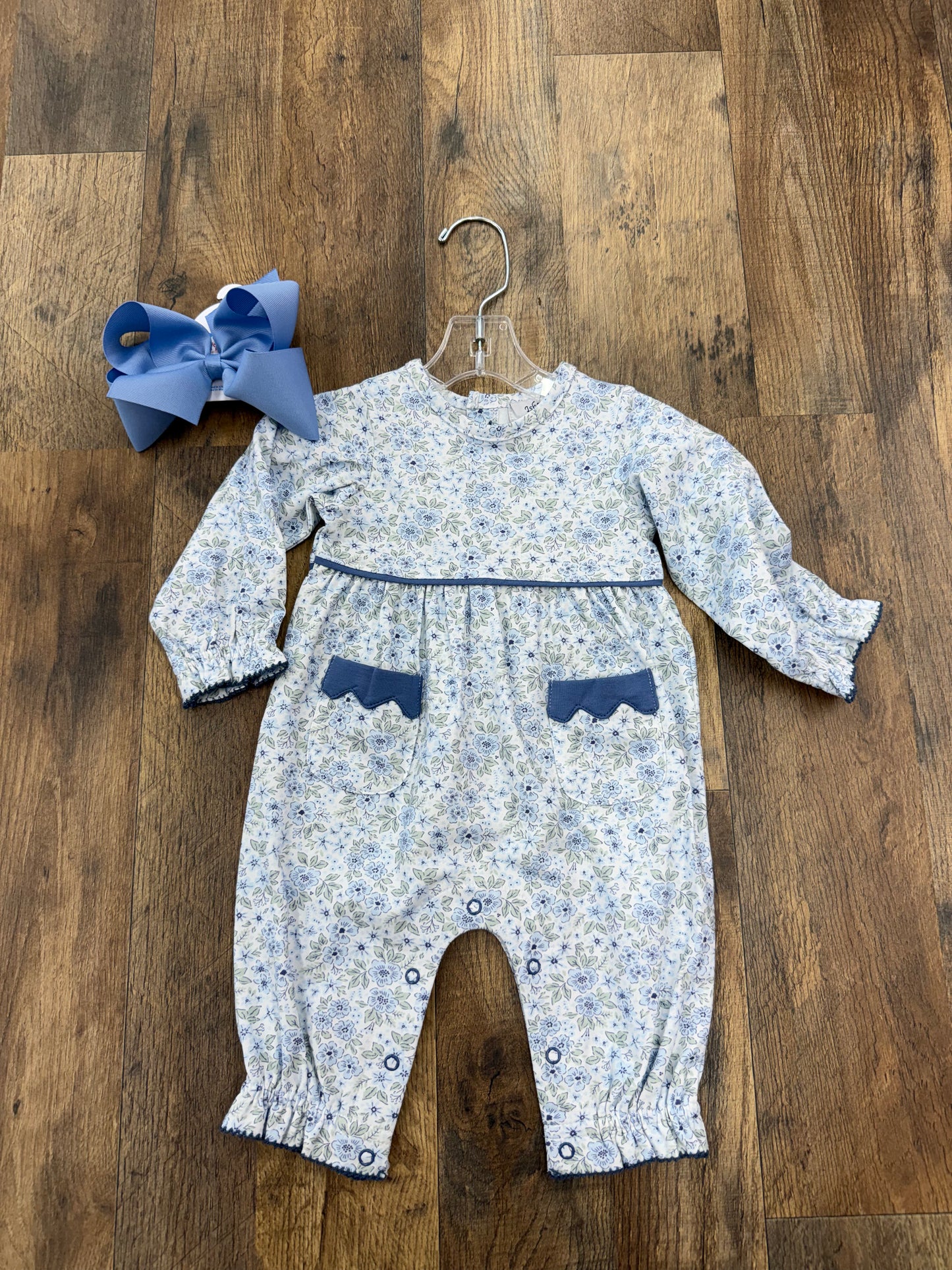 Ishtex Ditsy Flower Girl Romper