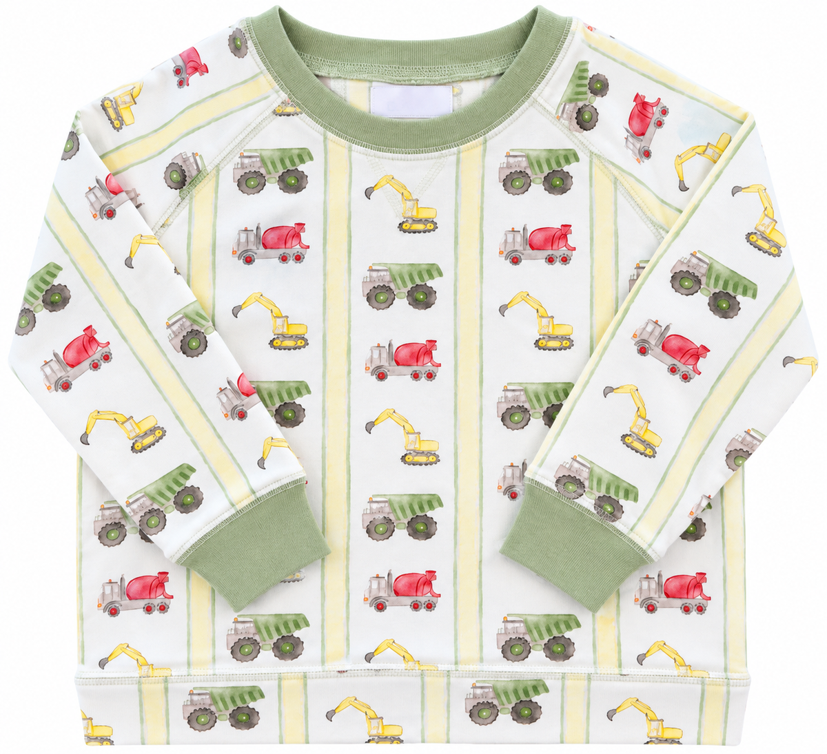 Three Little Ducks Under Construction Crewneck