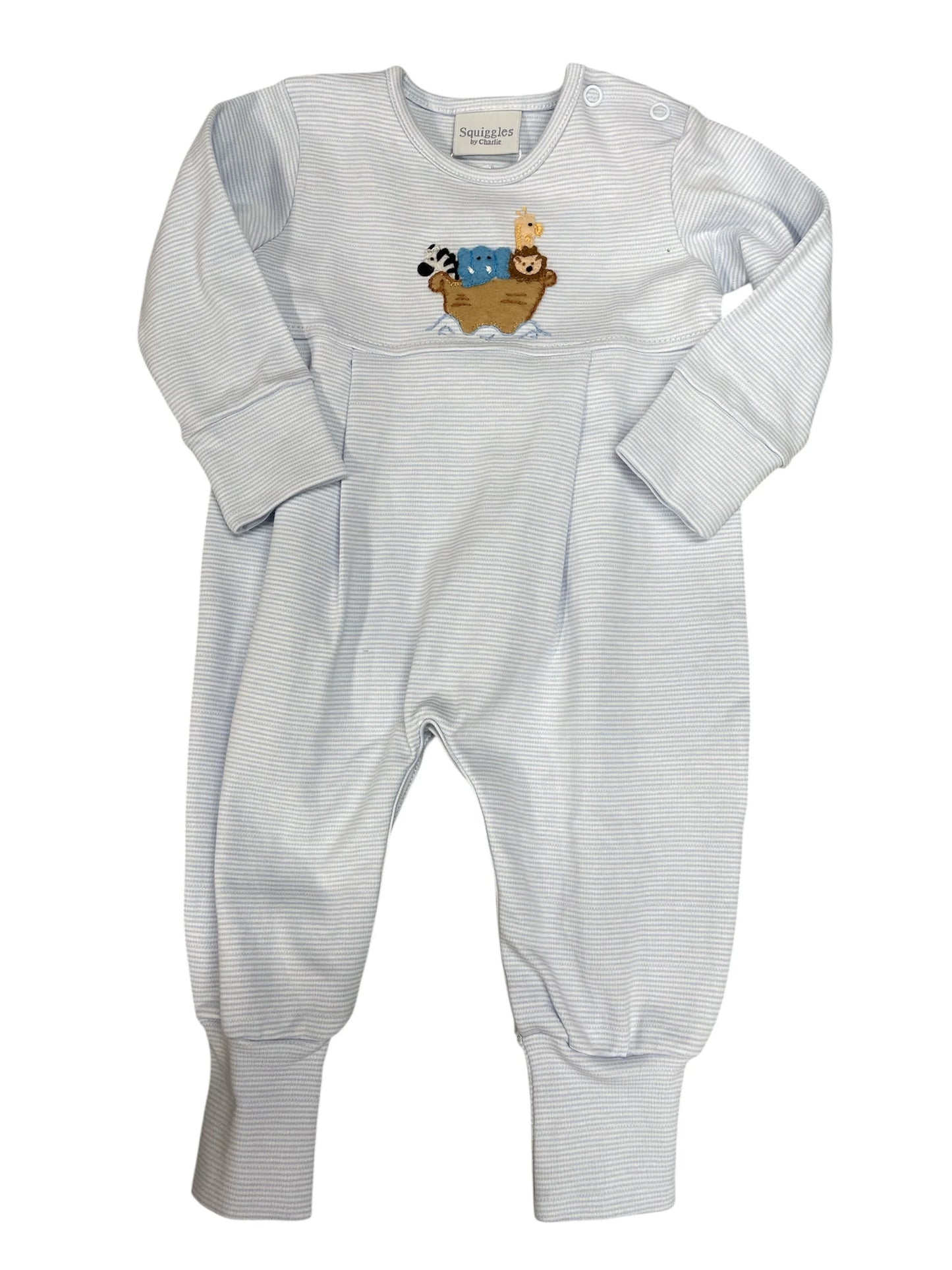 Squiggles Noah Ark Boy Romper