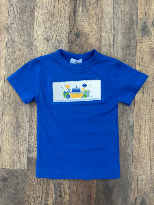 Vive La Fete Royal Blue Birthday Smock