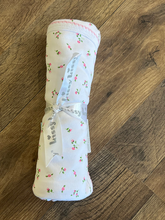Kissy Kissy Garden Print Blanket