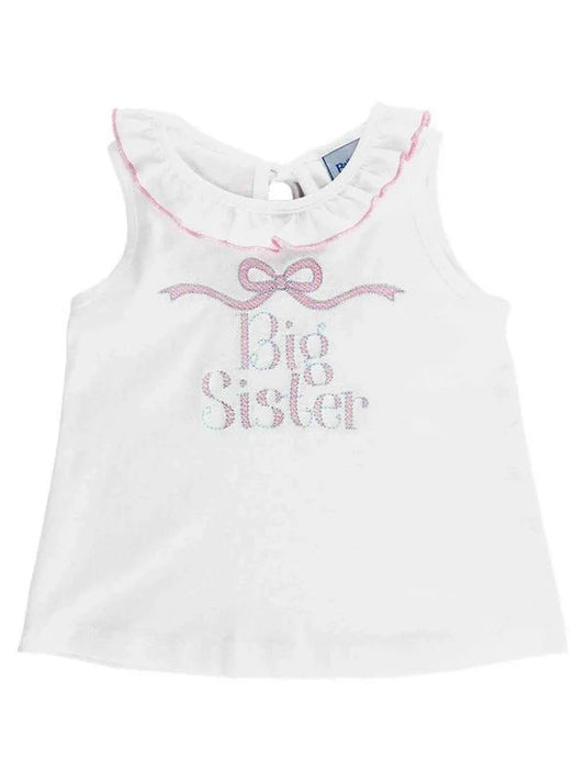 Bailey Boys White Knit Big Sister
