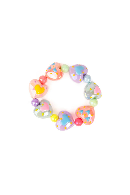 Great Pretenders Heart Chunky Bracelet