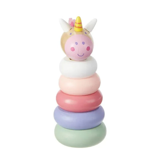 Wood Unicorn Stacker