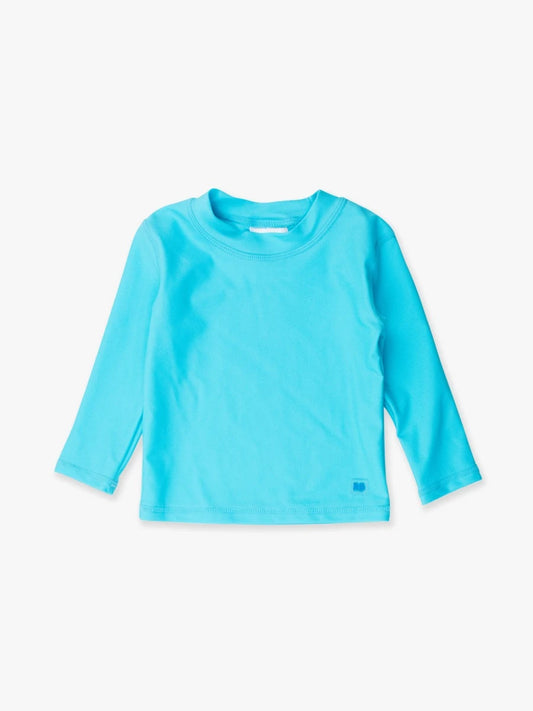 Rugged Butts Bright Aqua Rash Guard
