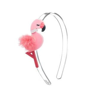 Lilies & Rose Flamingo Headband