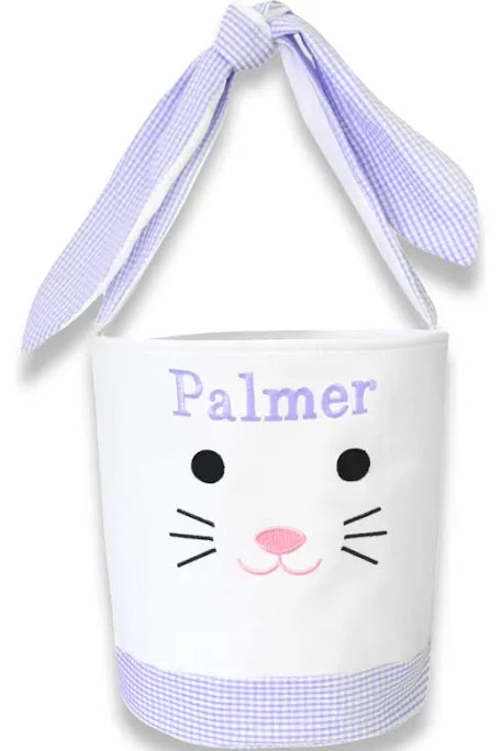 Bits & Bows Purple Easter Basket