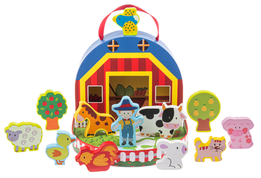 Ganz Farm Playset 12 Piece