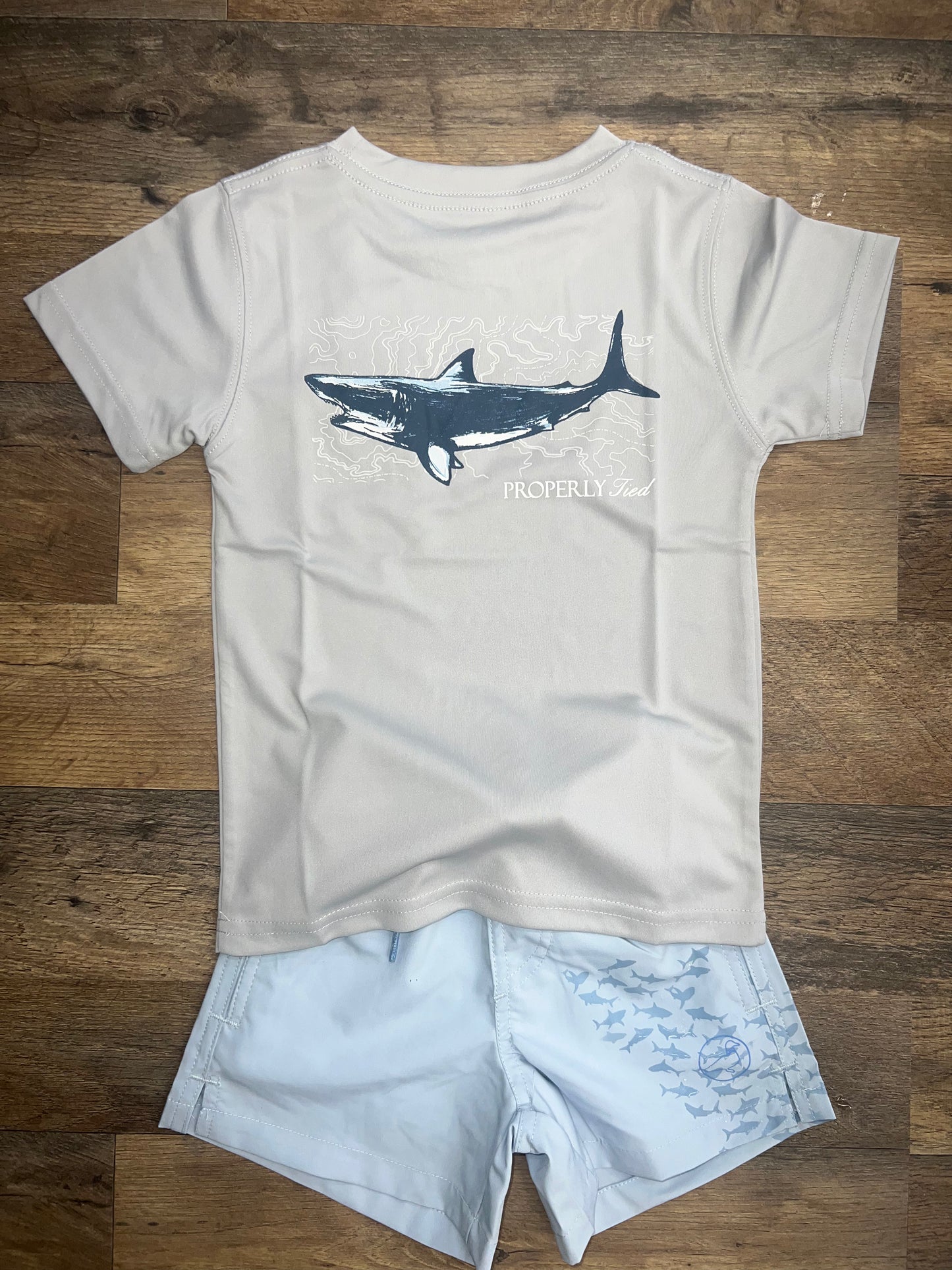 Properly Tied Boys Splash Swim Trunks