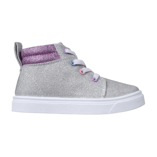 Oomphies Silver Glitter High Top