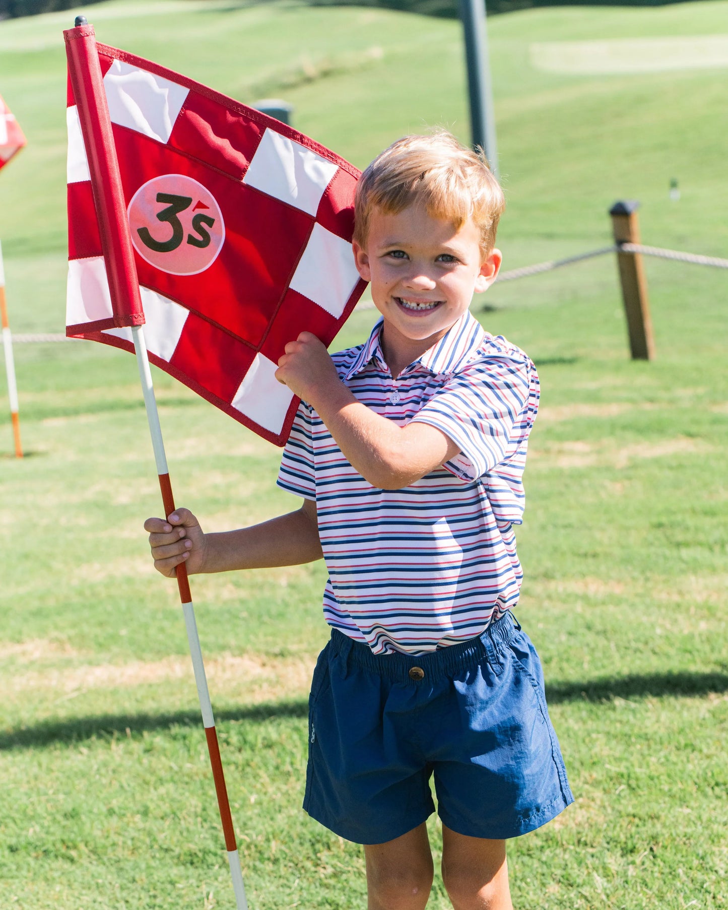 Prodoh Independence Day Stripe Polo