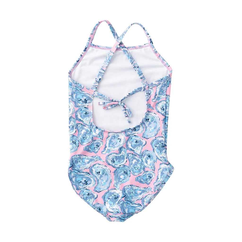 Prodoh Pink Frosting Oyster Print Swim