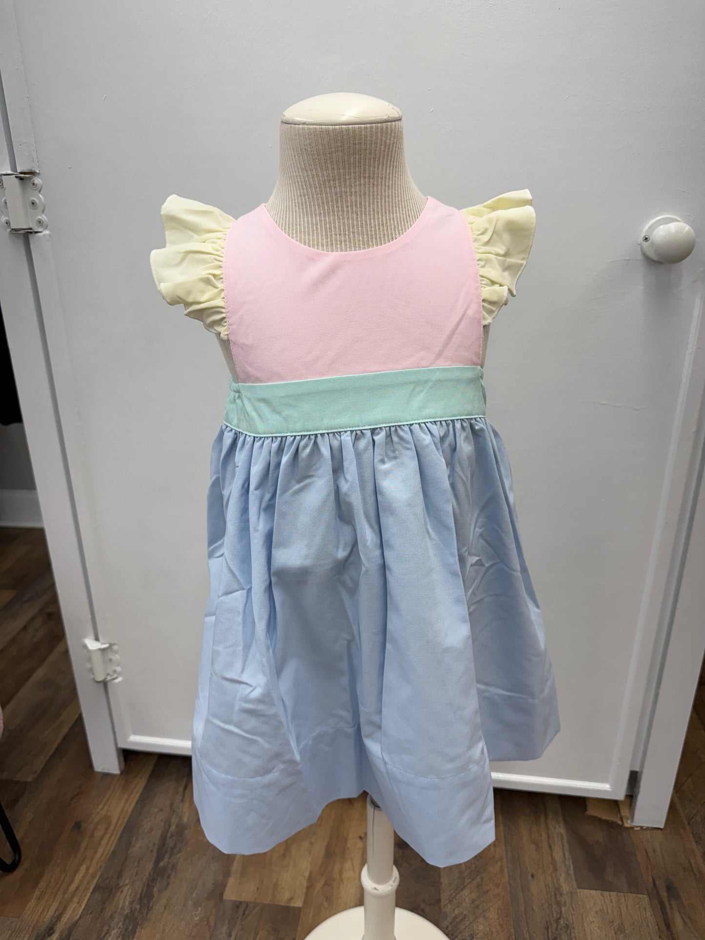 Sweet Dreams Colorblock Bow Back Dress