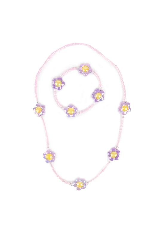 Great Pretenders Crazy for Daisies Necklace/Bracelet Set