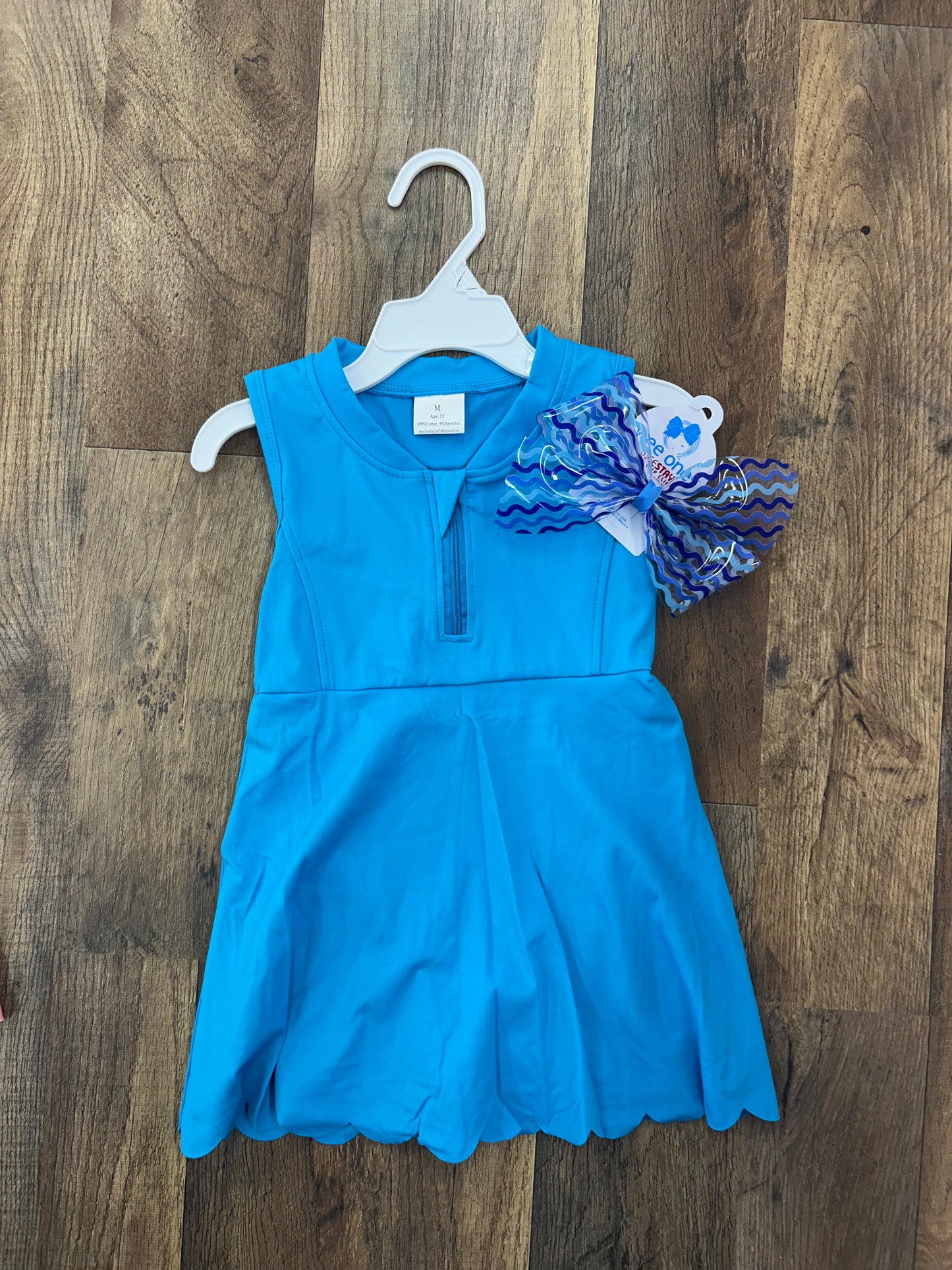 Scallop Athletic Dresses