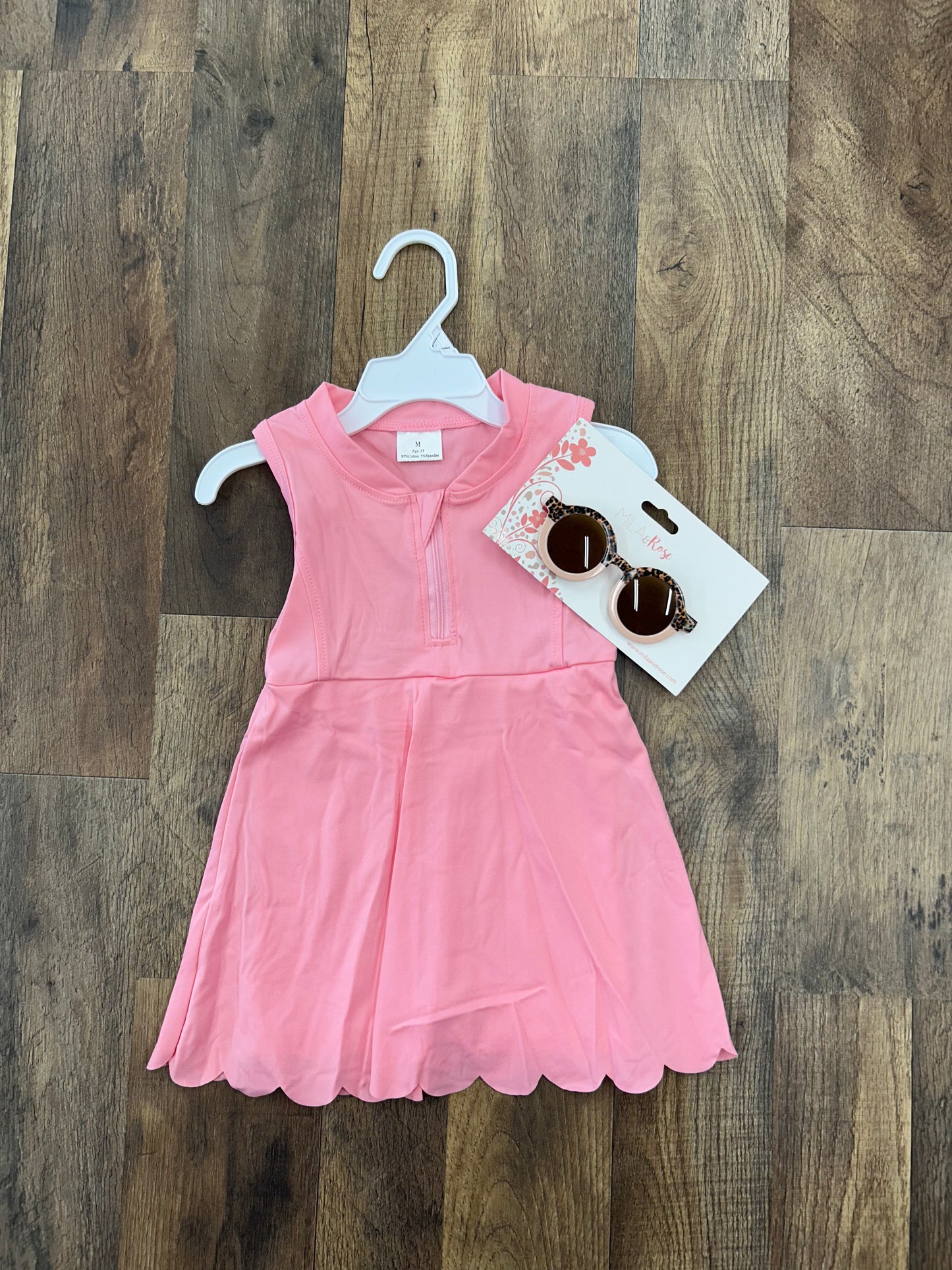 Scallop Athletic Dresses