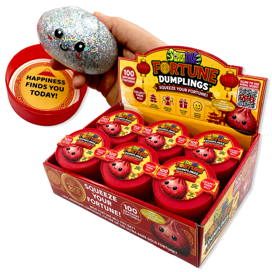 Fun Doh Mystery Fortune Squishy Dumpling Toy