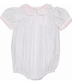 Feltman Girls Vintage Scalloped Romper