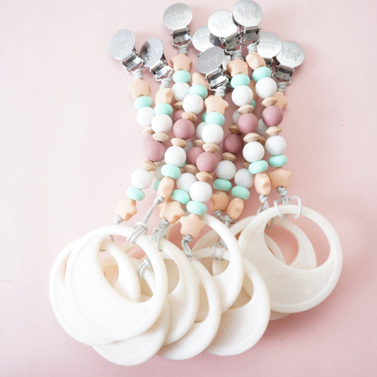 To The Moon Teether With Clip
