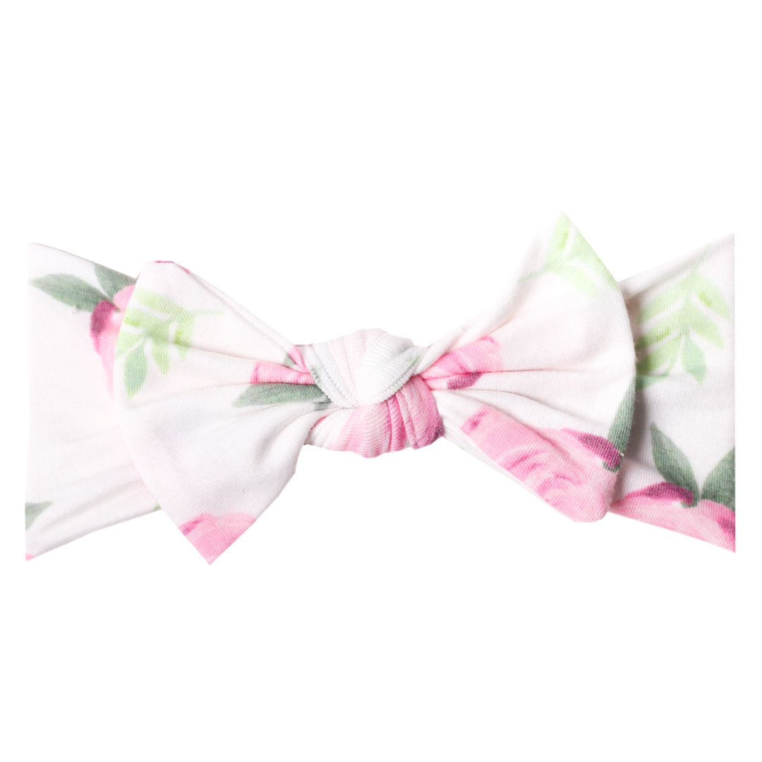 Copper Pearl - Grace Knit Headband Bow
