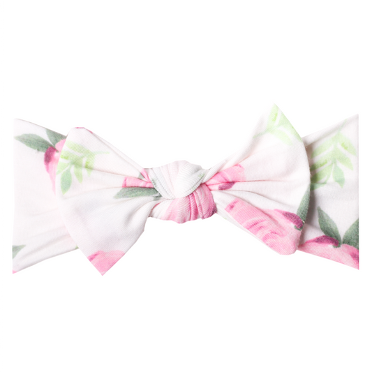 Copper Pearl - Grace Knit Headband Bow
