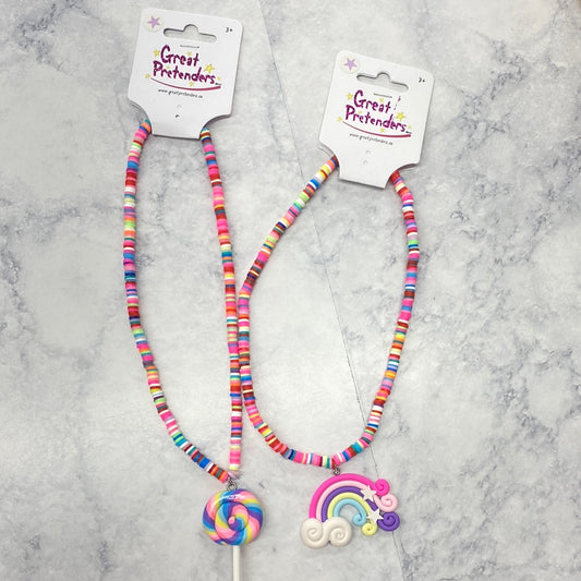 Lollipop/Rainbow Necklace